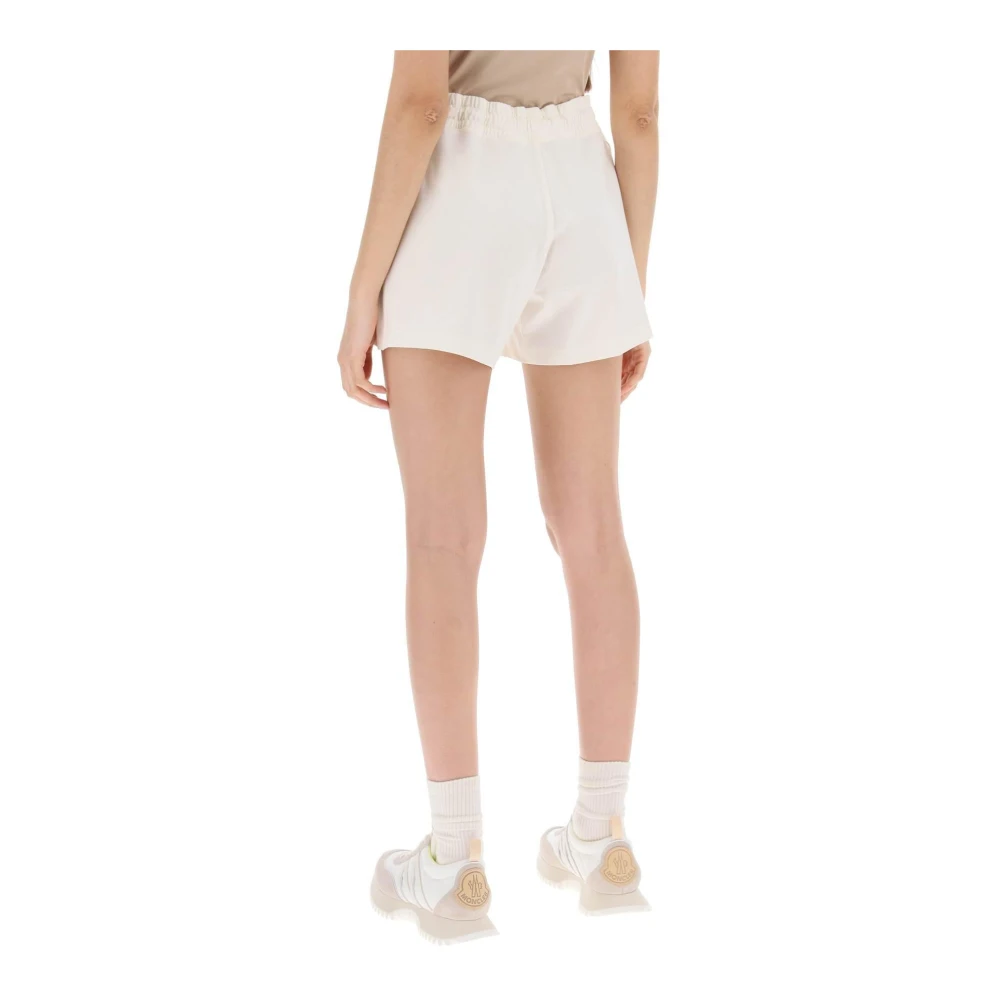 Moncler Short Shorts White Dames