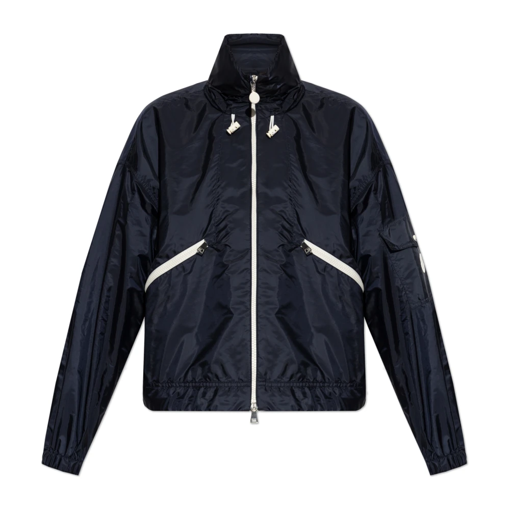 Moncler Marmacy Jacket - Female - Light Jackets - Blue - M - Jackets
