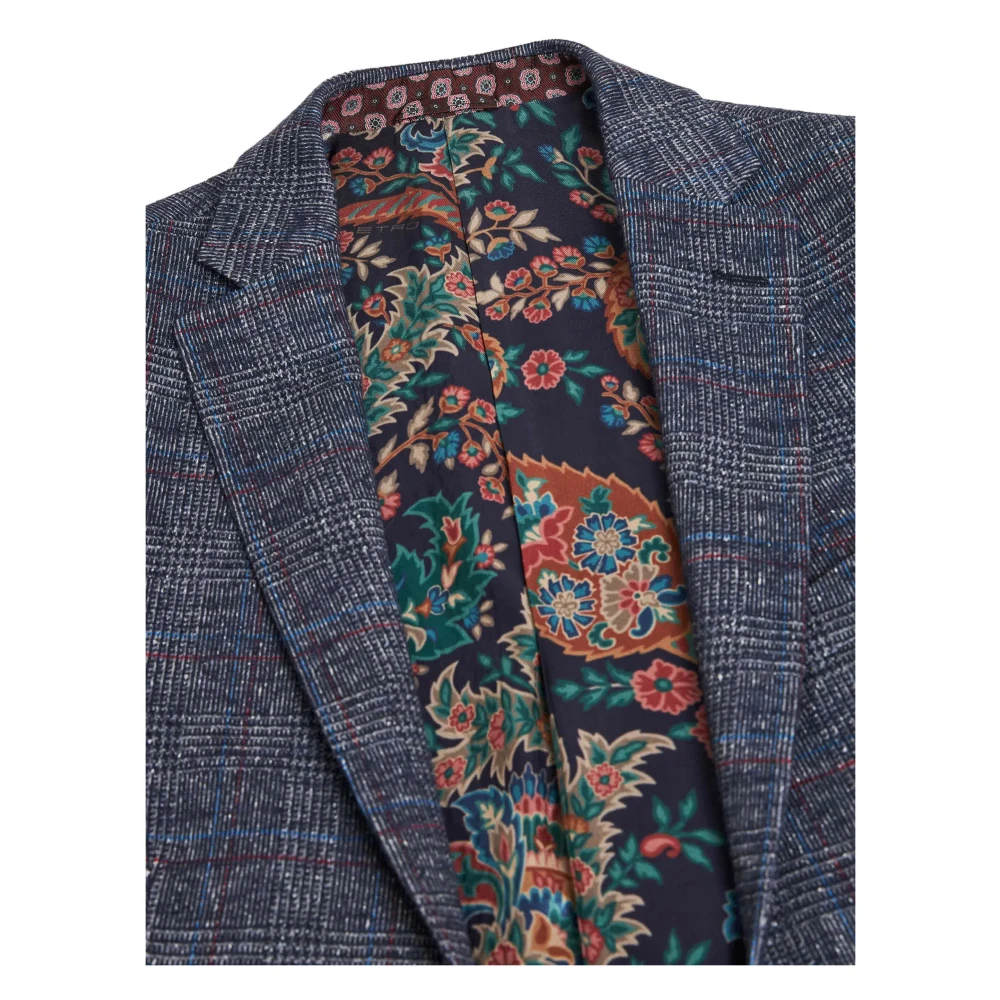 ETRO Roma Jas Blue Heren