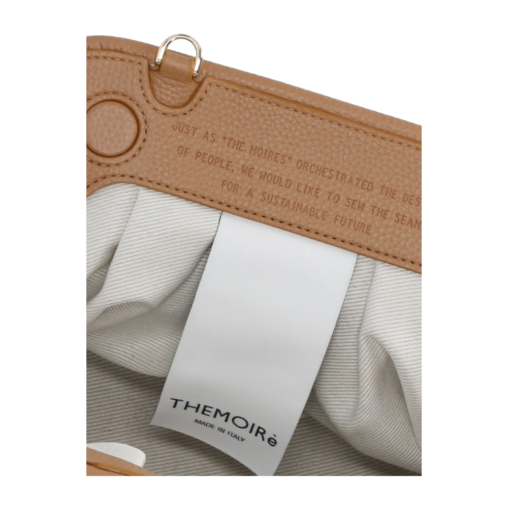 THEMOIRè Bruine vegan leren schoudertas Brown Dames