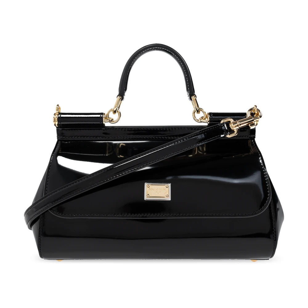 Dolce & Gabbana Donna Nero - Sicily Borsa A Tracolla - Bags - One Size