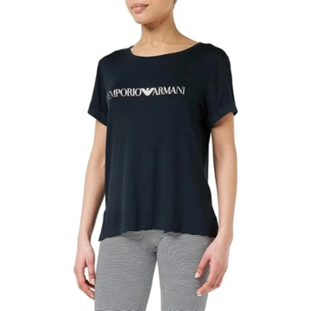 Emporio Armani Uomo Nero Top, M, New,