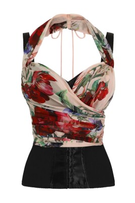 multicolour-silk-blend-topwear