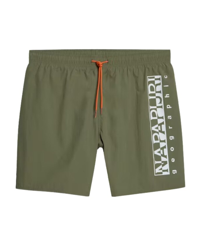 shorts-de-bain-verts-regular-fit