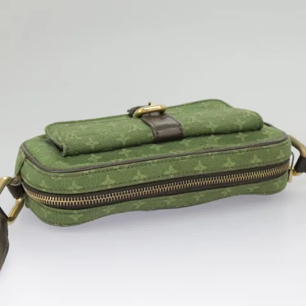 Louis Vuitton Vintage Pre-owned Canvas shoulder-bags Green Dames
