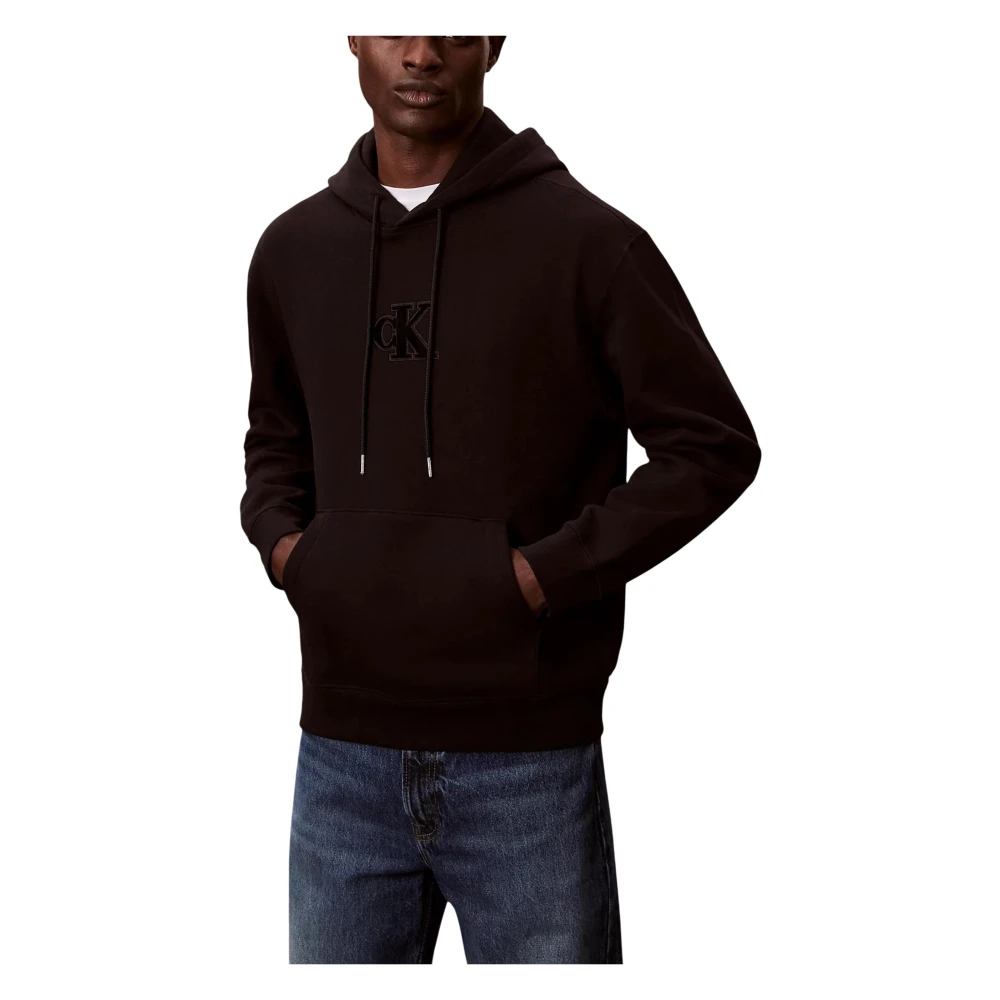 Calvin Klein Jeans Men's Black 350Gsm Fleece Gift G Hoodie - Hoodies - Xl - Sweatshirts & Hoodies