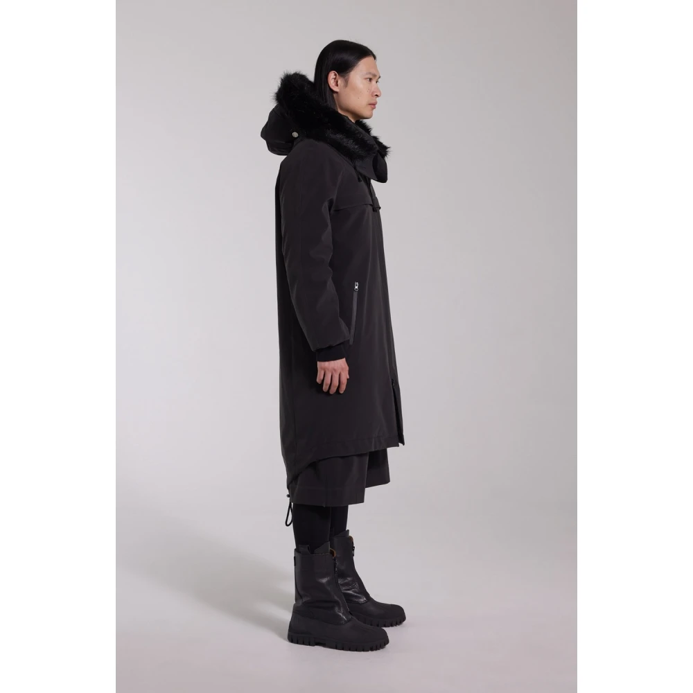 Stutterheim Waterdichte Fishtail Parka Black Heren