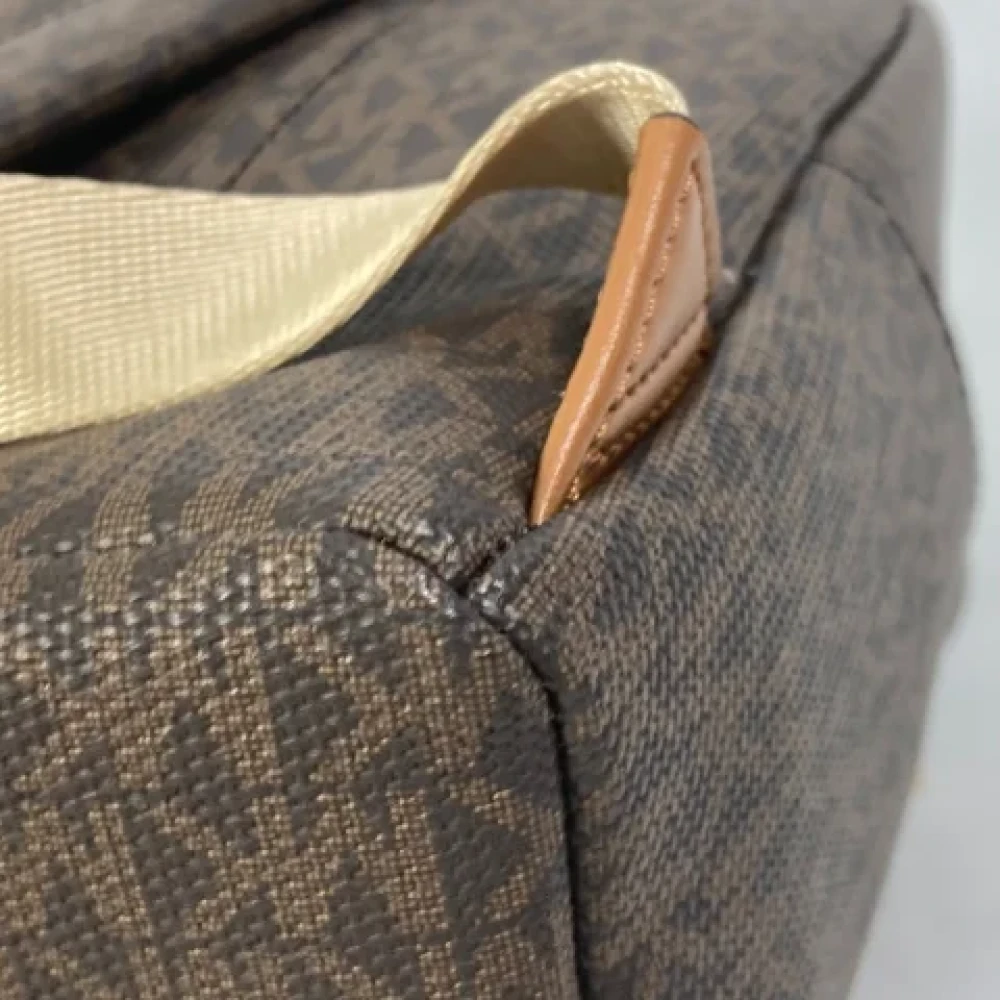 Michael Kors Pre-owned Leather backpacks Brown Dames