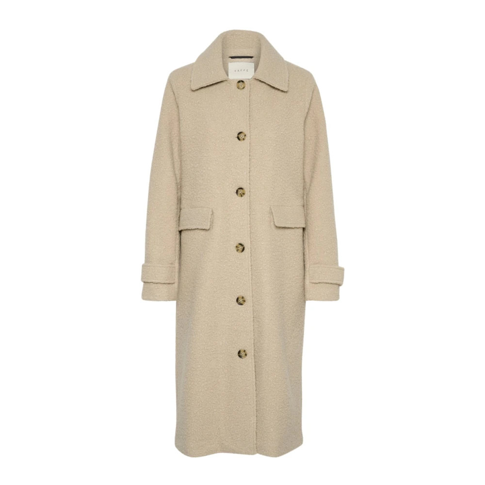 Kaffe , Trench Coats, Female, Beige, S, Trench Coat