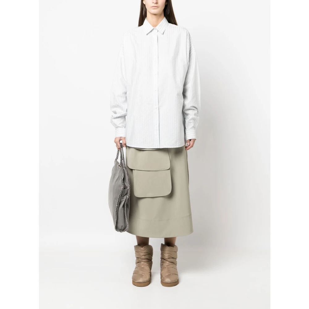 Stella Mccartney Casual Katoenen Overhemd voor Mannen White Dames