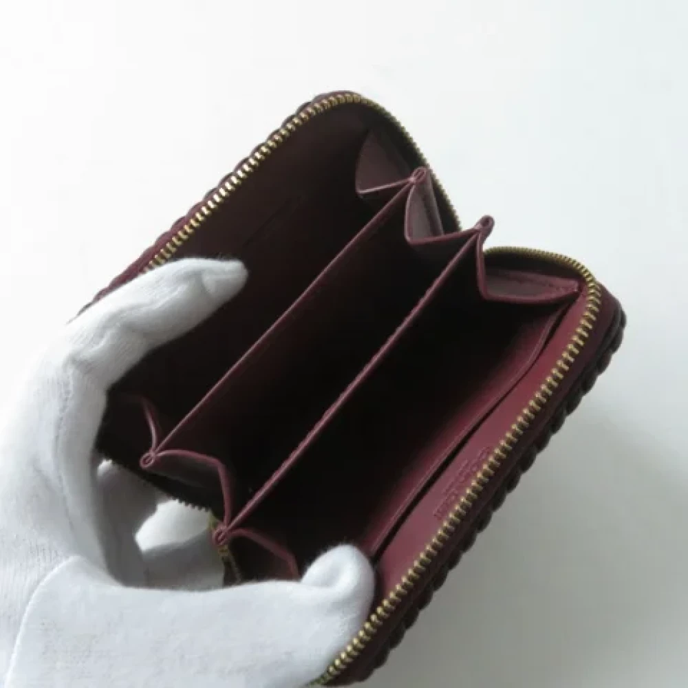 Coach Pre-owned Leather wallets Brown Dames