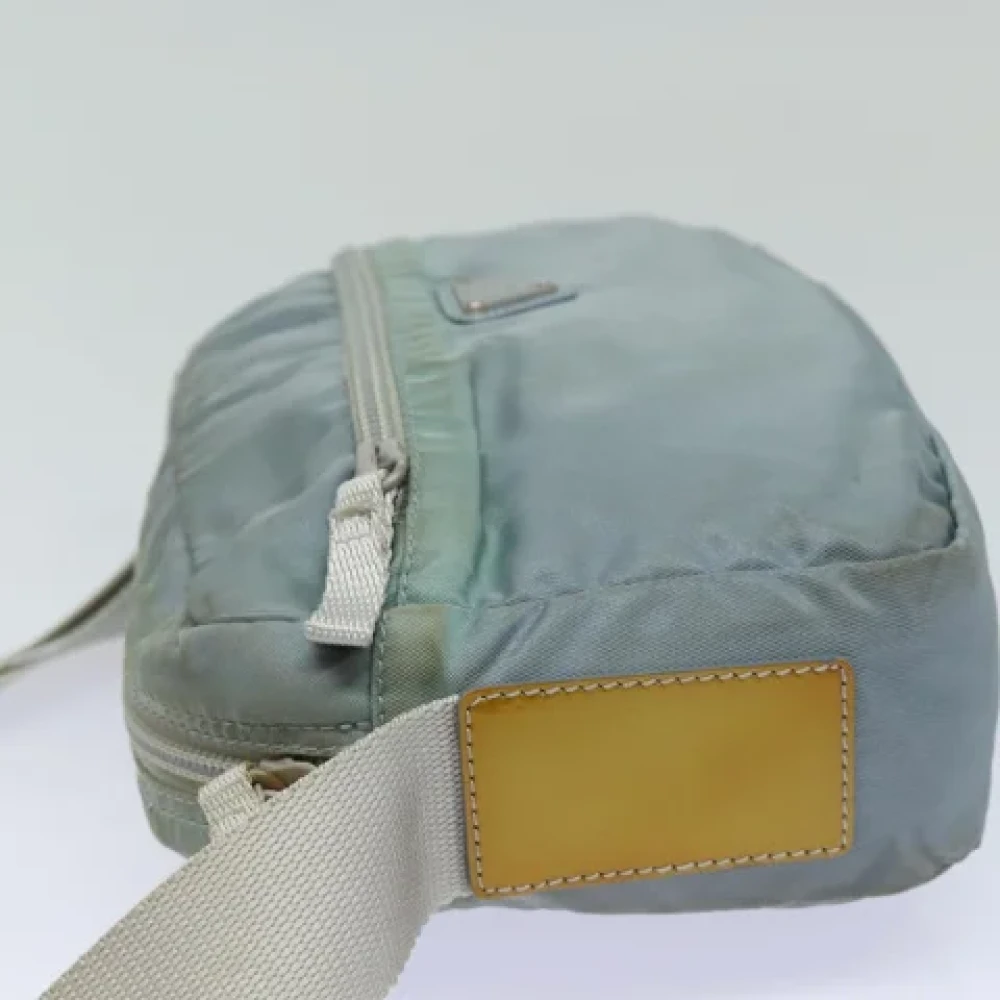 Prada Vintage Pre-owned Fabric prada-bags Blue Dames