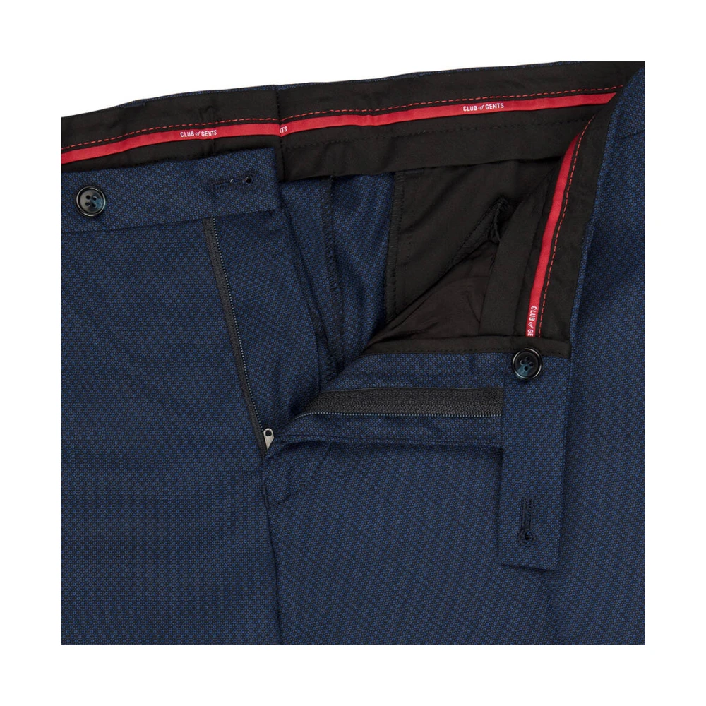 Club Of Gents Elegante Herenbroek Blue Heren
