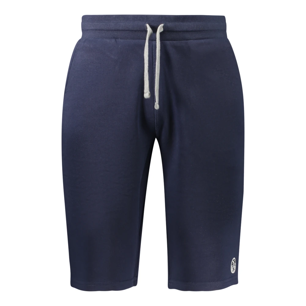 North Sails , Casual Shorts, Male, Blue, M, Sports Shorts
