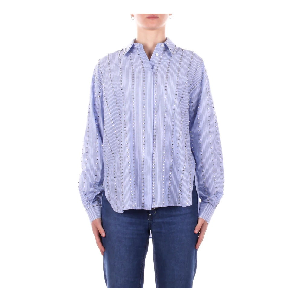 Pinko Damen Multicolor Blusen & Hemden, Mehrfarbig, Sgröße: