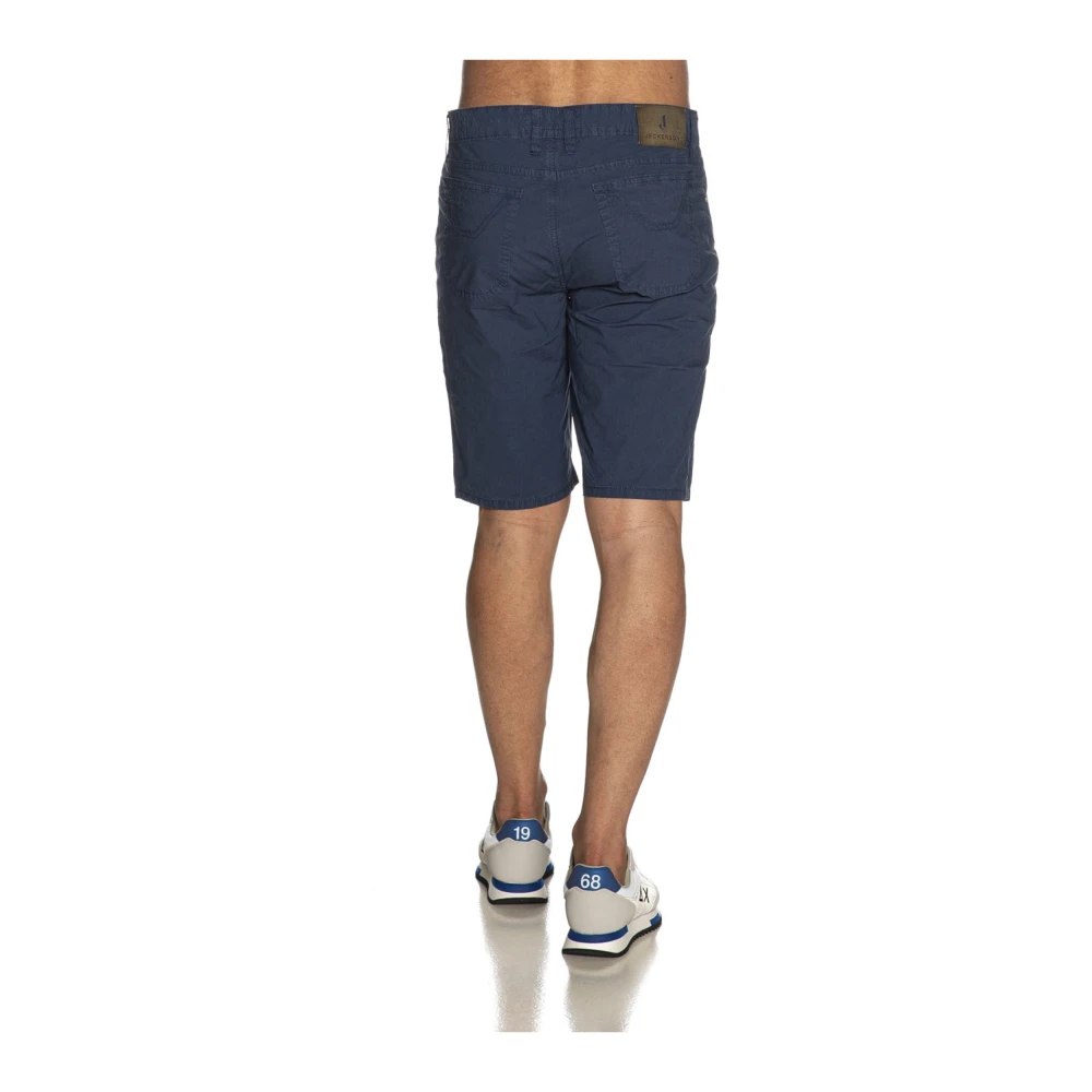 Jeckerson Blauwe Casual Bermuda Shorts Blue Heren