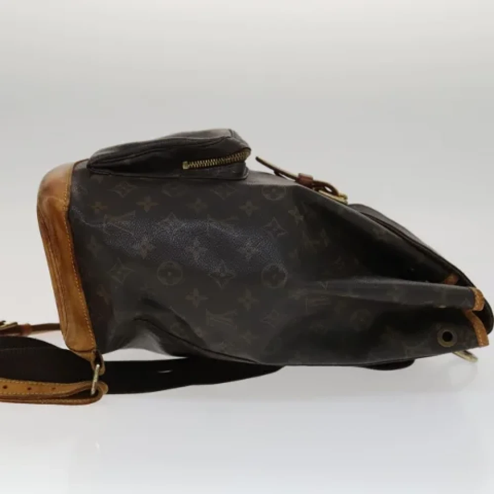 Louis Vuitton Vintage Pre-owned Canvas backpacks Brown Dames