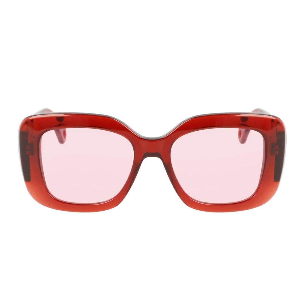 Lanvin Women's Red Square Acetate Sunglasses - Sunglasses - One Size - Accessories