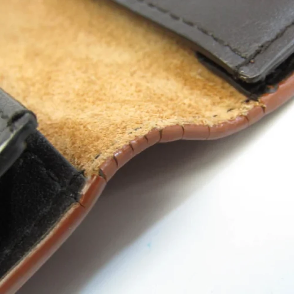 Bottega Veneta Vintage Pre-owned Leather wallets Brown Dames