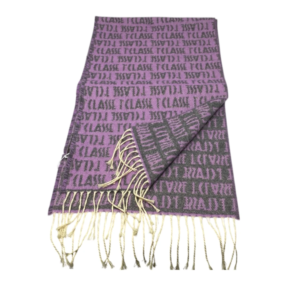 Alviero Martini 1a Classe Modieuze Sjaal voor alle gelegenheden Purple Dames