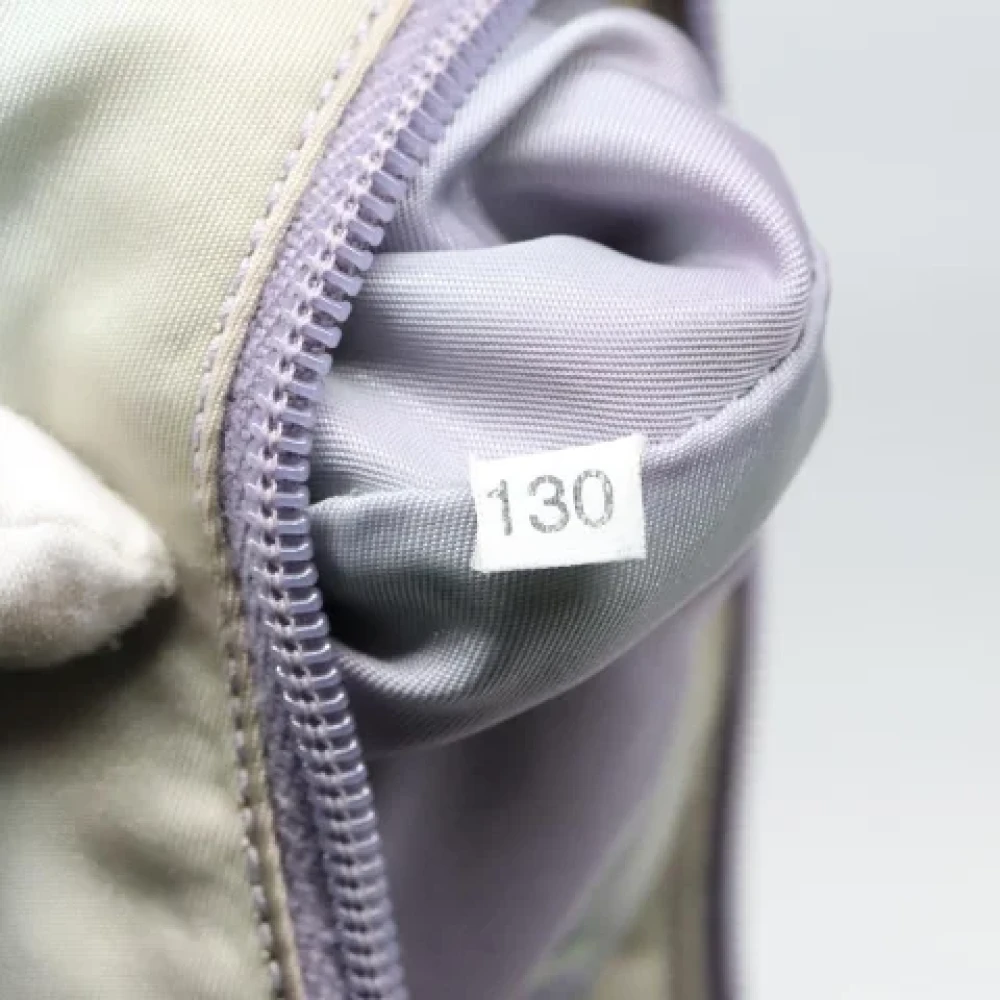 Prada Vintage Pre-owned Fabric prada-bags Purple Dames