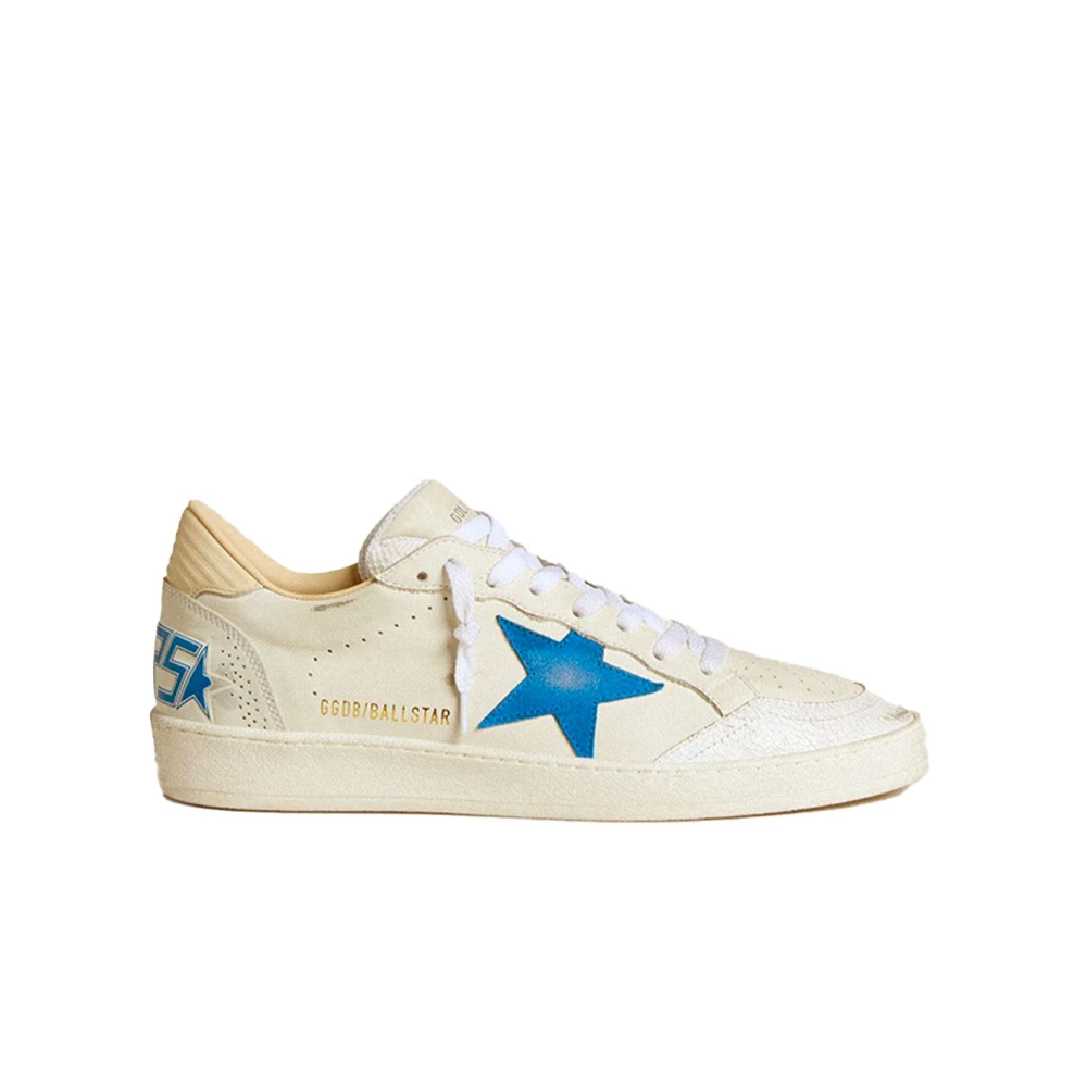 Golden Goose, Sneakers, male, Multicolor, 9 UK, Leather Star Basketball Trainers