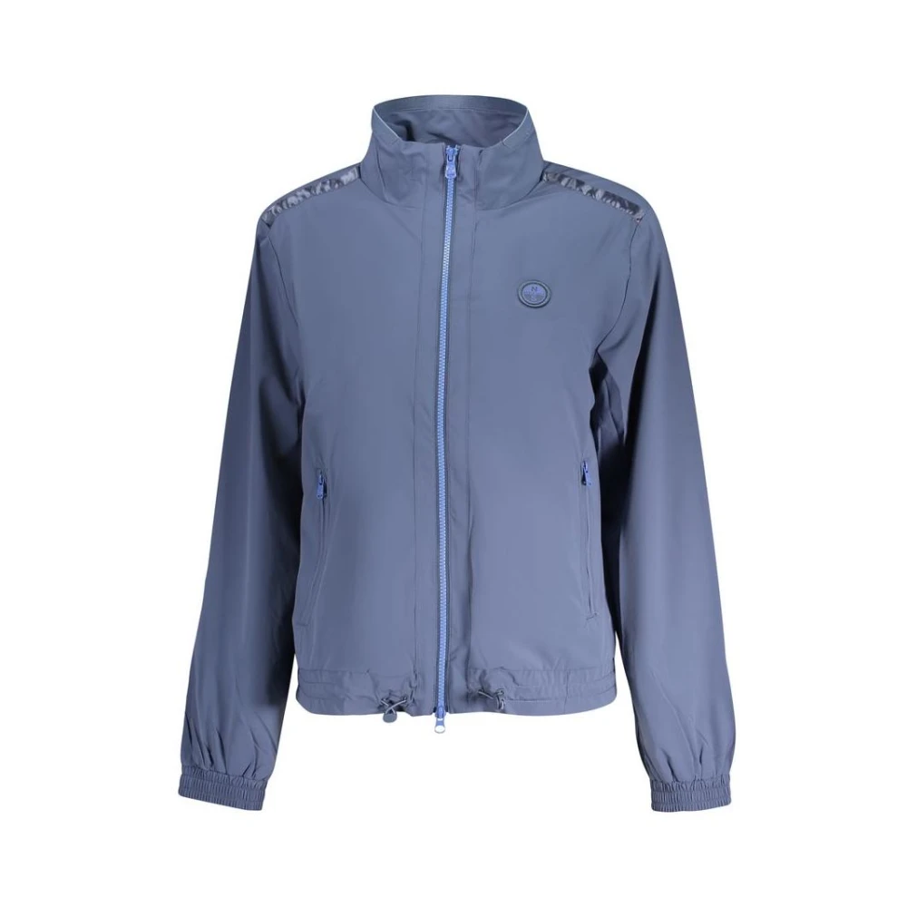 North Sails Women's Blue Nylon Jacket With Contrast Details - Light Jackets - L- Jackets