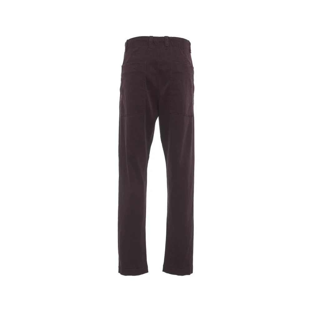 Transit Rode Broek Aw24 Red Heren
