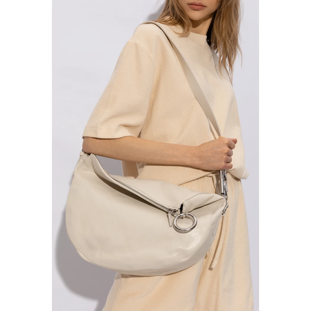 Burberry Knight Medium schoudertas Beige Dames