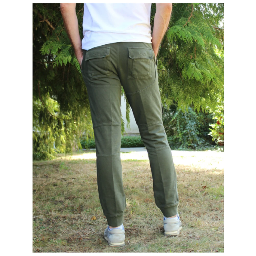 aeronautica militare Katoenen Anti-G Joggingbroek Green Heren