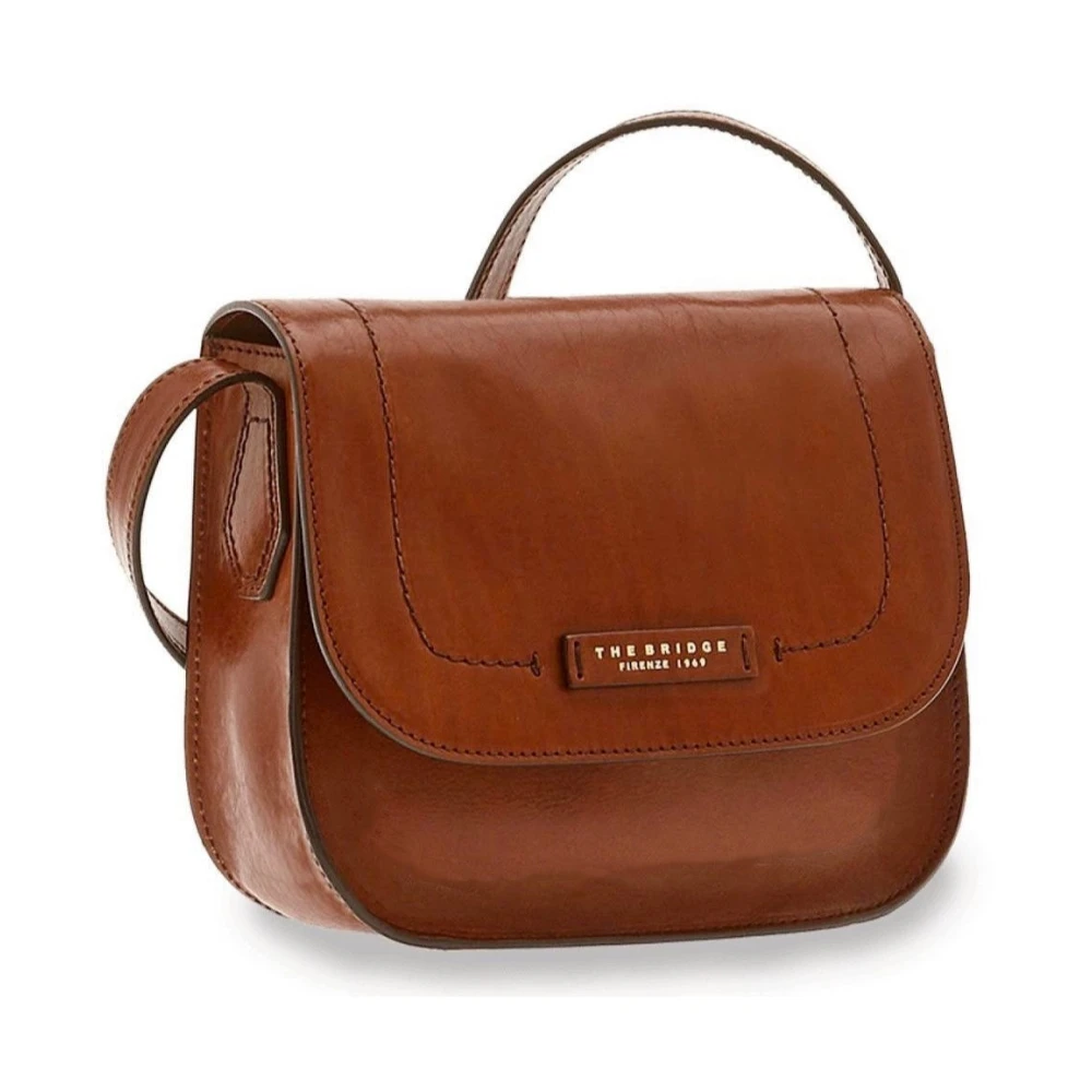 The Bridge Women's Brown Cross Body Bags, One Size, Leather Crossbody Bag