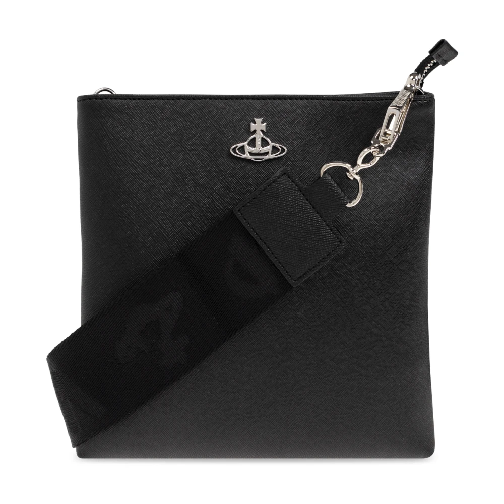 Vivienne Westwood Schoudertas Squire Square Black Unisex