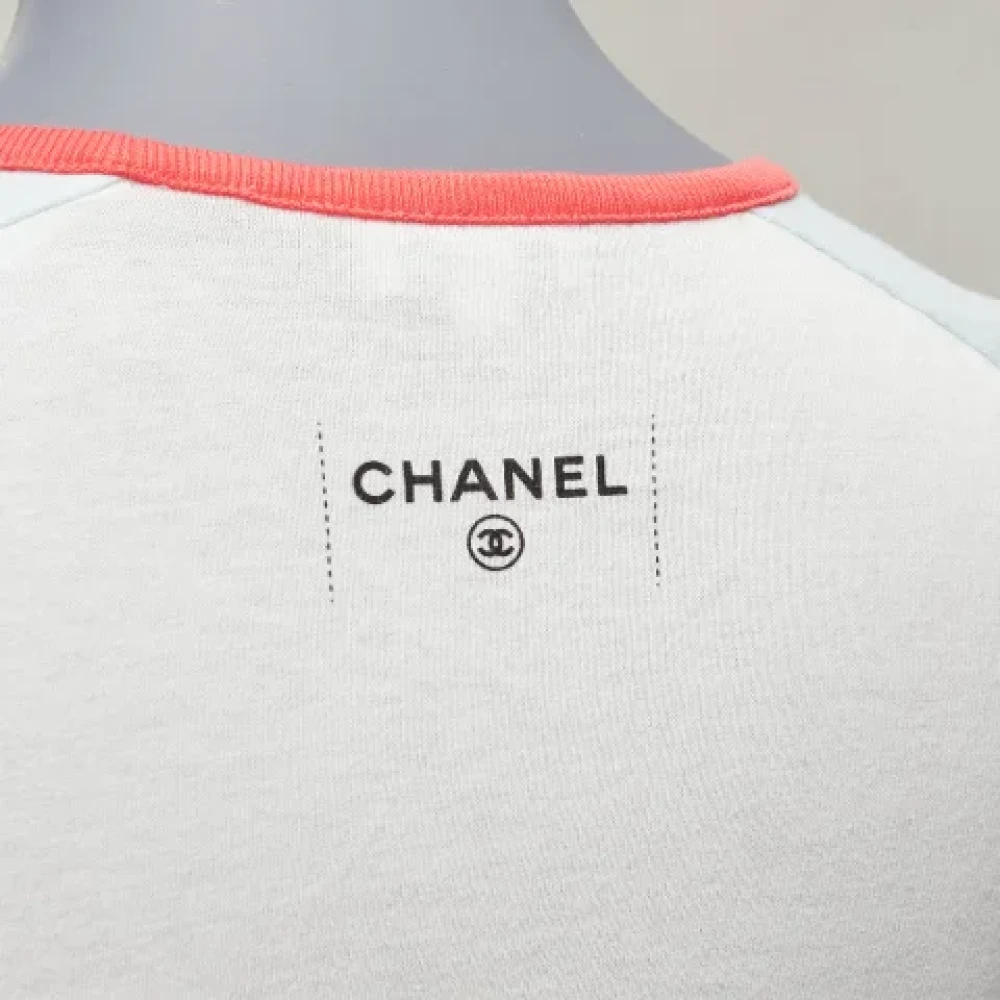 Chanel Vintage Pre-owned Cotton tops Multicolor Dames