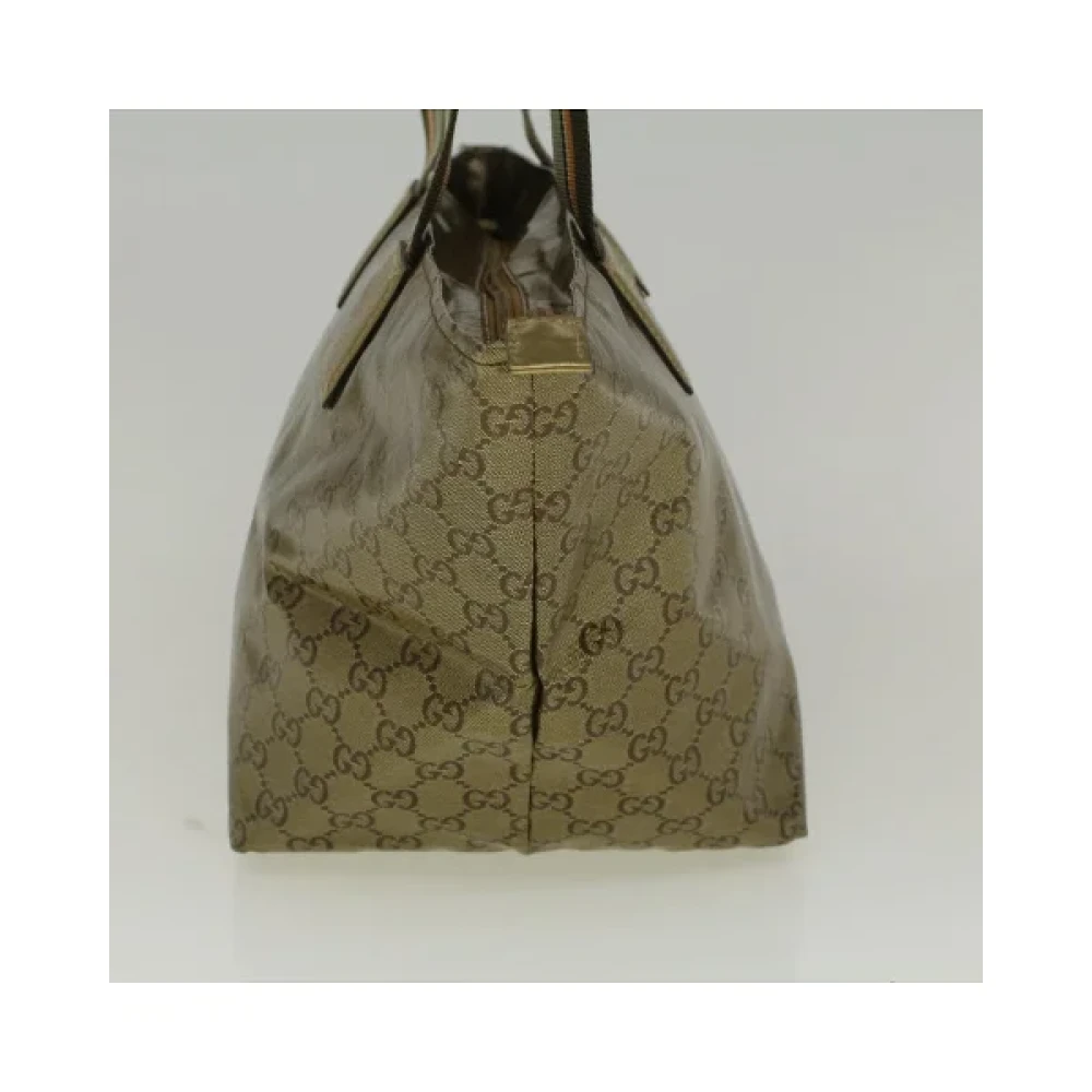 Gucci Vintage Pre-owned Canvas gucci-bags Yellow Dames