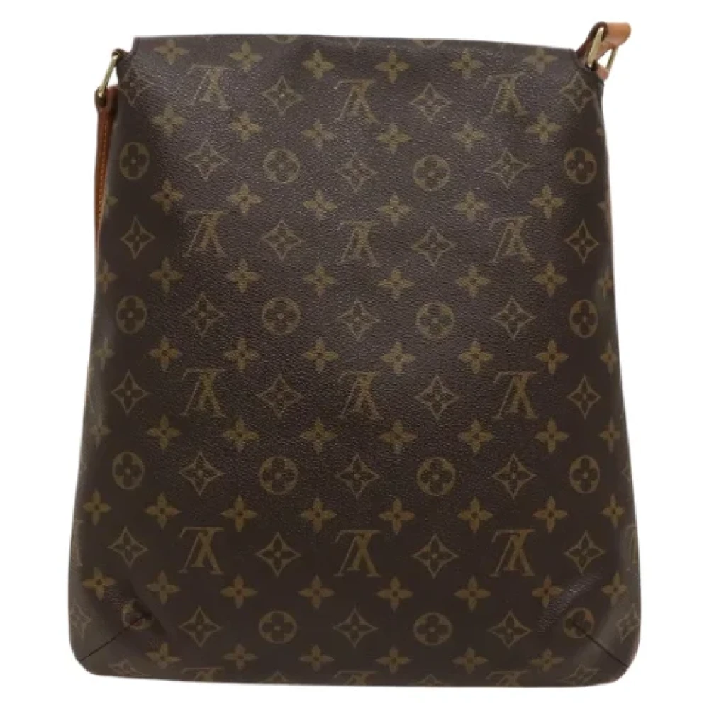 Louis Vuitton Vintage Pre-owned Canvas shoulder-bags Brown Dames