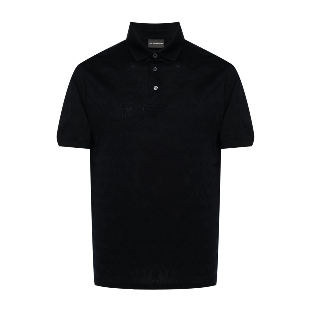 Emporio Armani Herren Schwarz Oberteile, K, Sgröße: