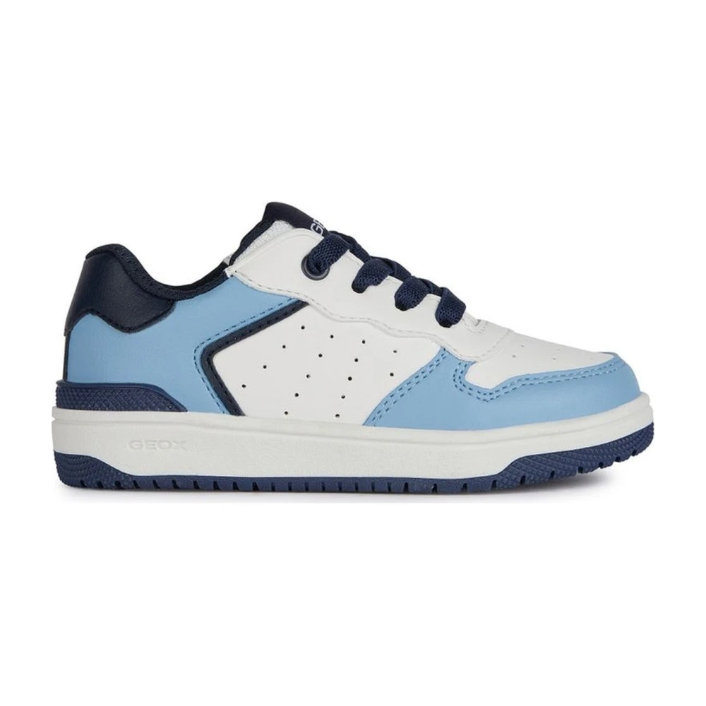 Geox Boys White Kids Sneakers, 29 Eu, Washiba Trainers