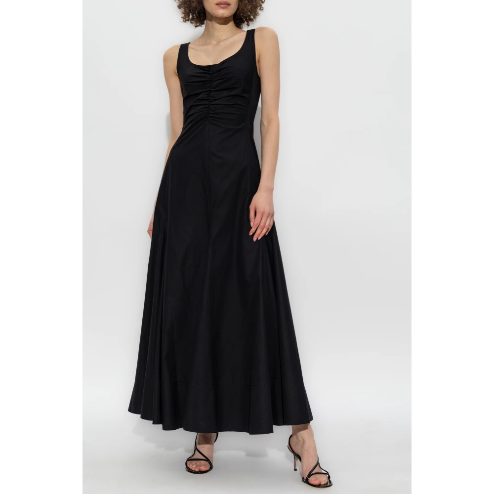 SPORTMAX Jurk met bandjes 'Galante' Black Dames