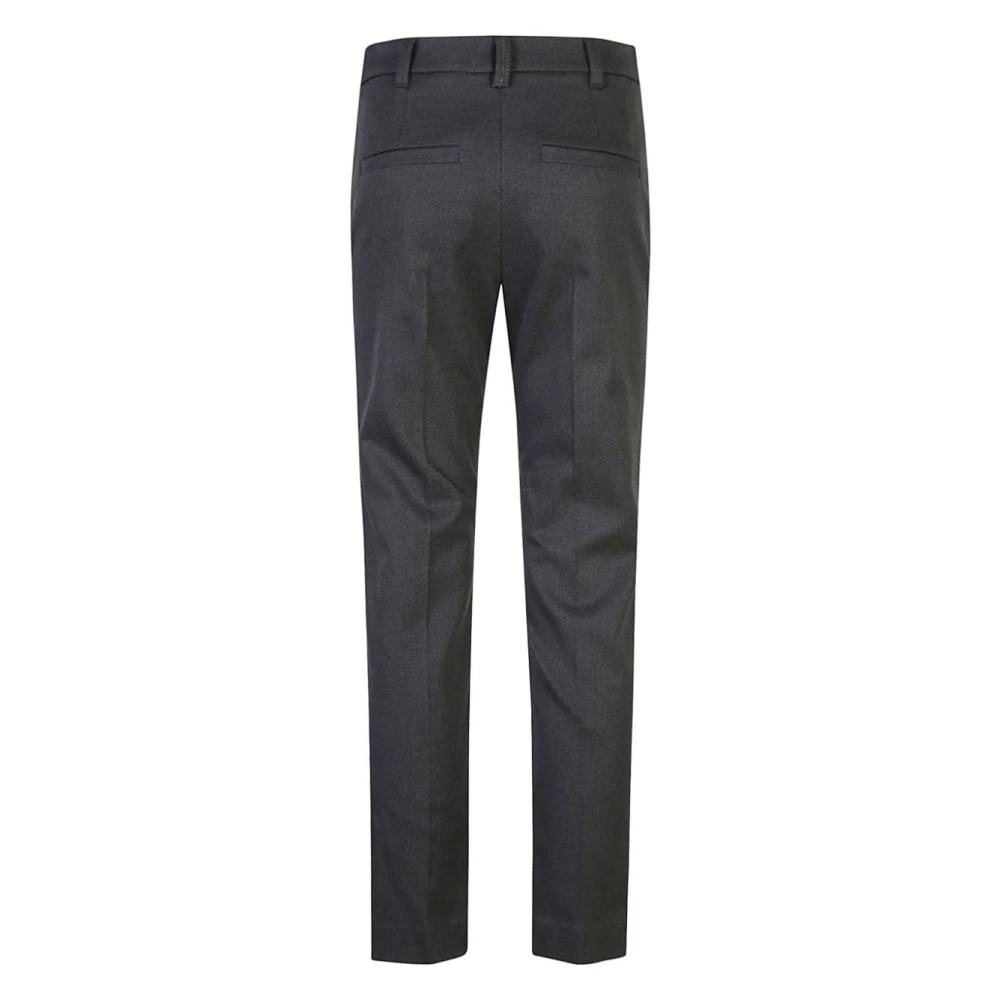 BRUNELLO CUCINELLI Grijze Broek Aw24 Dameskleding Gray Dames