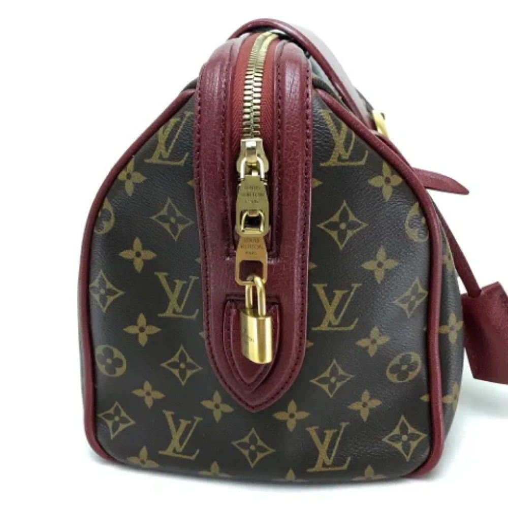Louis Vuitton Vintage Pre-owned Cotton louis-vuitton-bags Black Dames