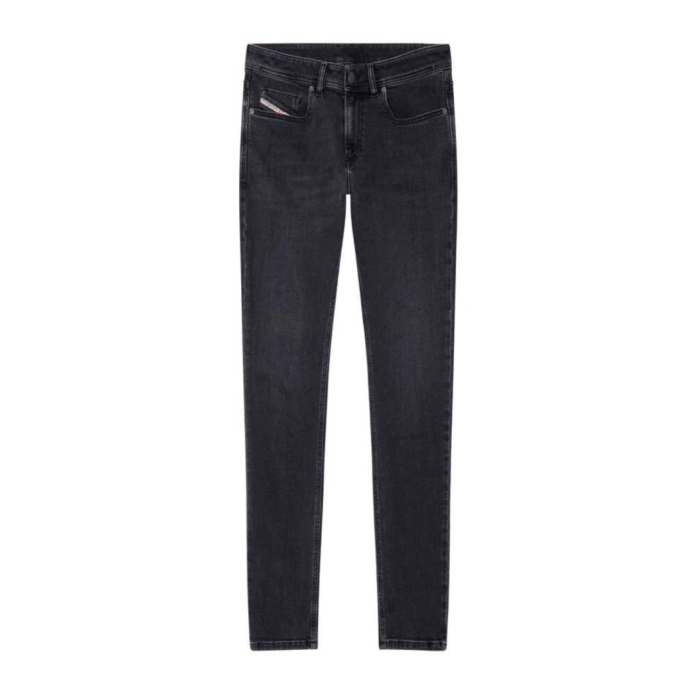 Diesel Slim-fit Jeans Black Heren