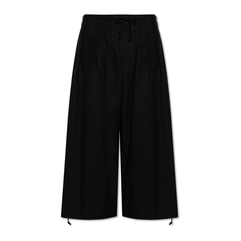 Y-3 Wijde broek Black Heren