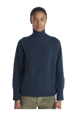 Turtleneck Shetland Ulltröja