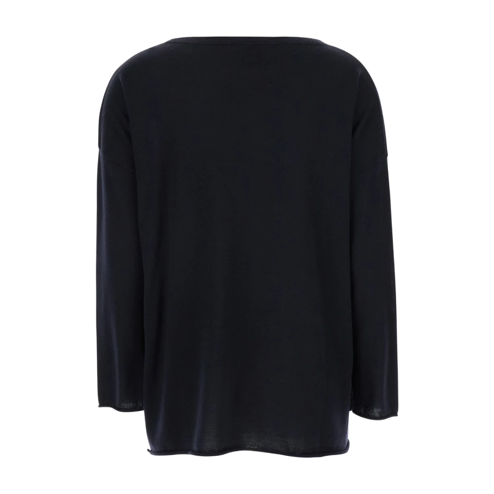 allude Boatneck Sweater 1 1 Blue Dames