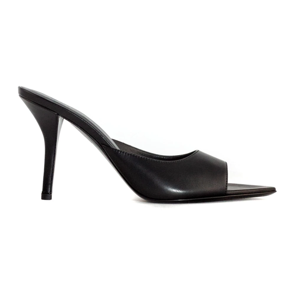 Gia Borghini Heeled Mules Black, Dam