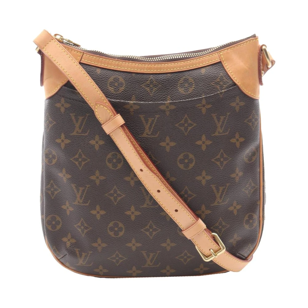 Louis Vuitton Vintage Women's Brown Pre-Owned Monogram Canvas Crossbody Bag