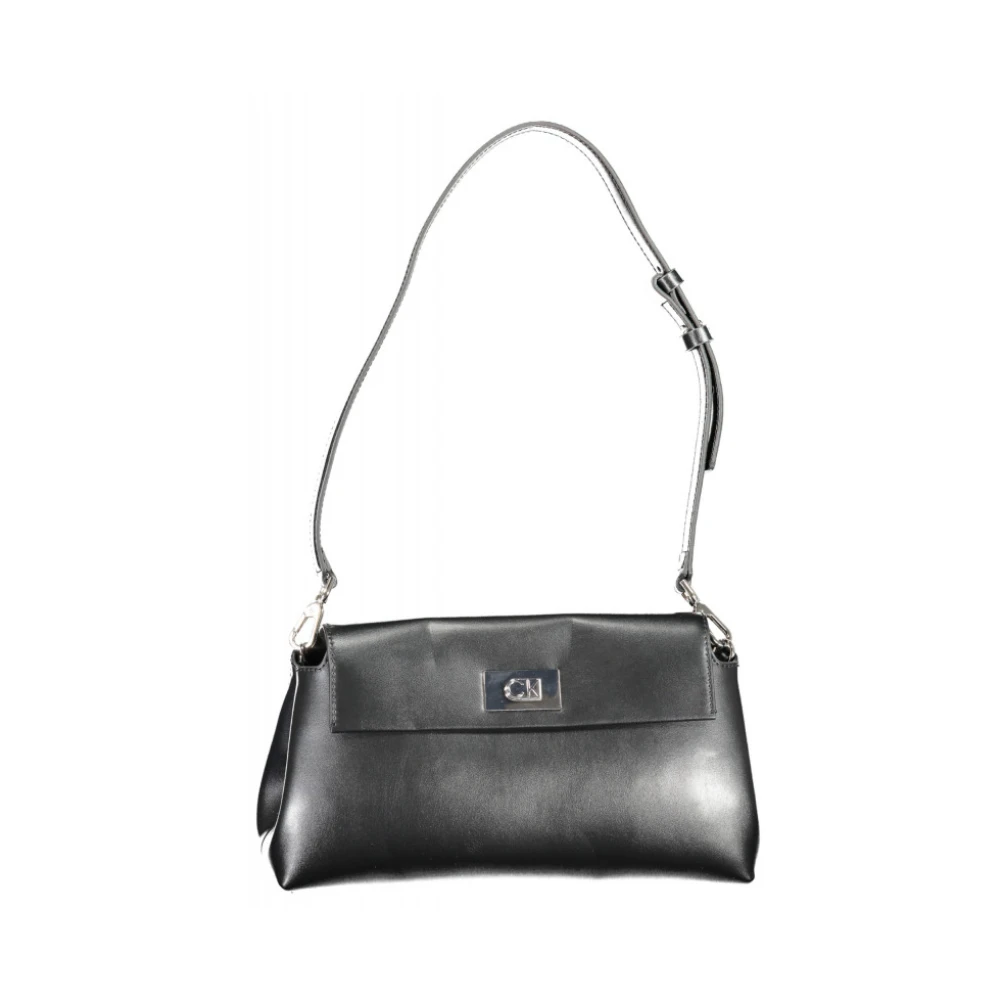 Calvin Klein Nero Polyurethane Women Shoulder Bag - Image 2