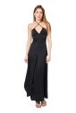 robe-noire-maxi-col-en-v