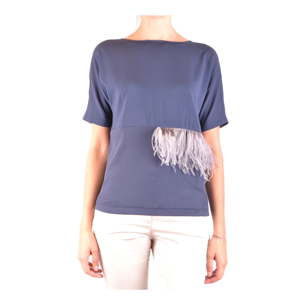 Fabiana Filippi Blue Blouses, Female, 2XS, Blouse