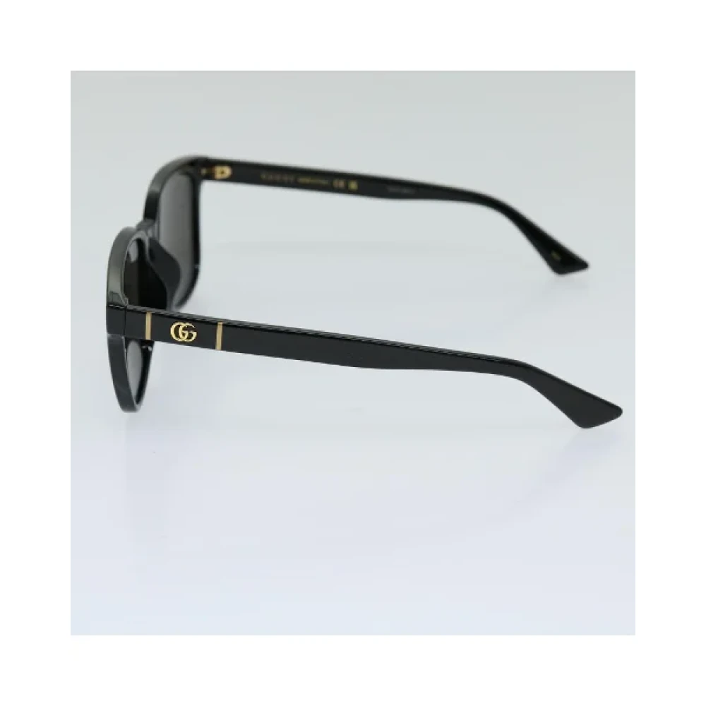 Gucci Vintage Pre-owned Plastic sunglasses Black Dames